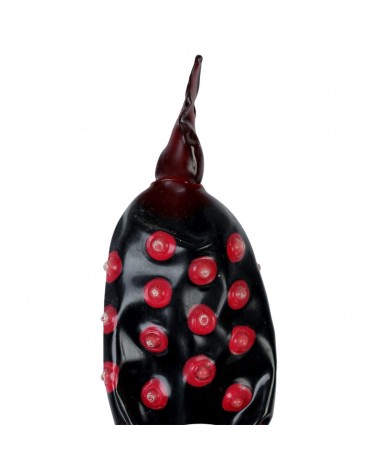 CONDOMERIE - PRESERVATIVI NOVITÀ DIPINTI A MANO BLACK FAKIR XL