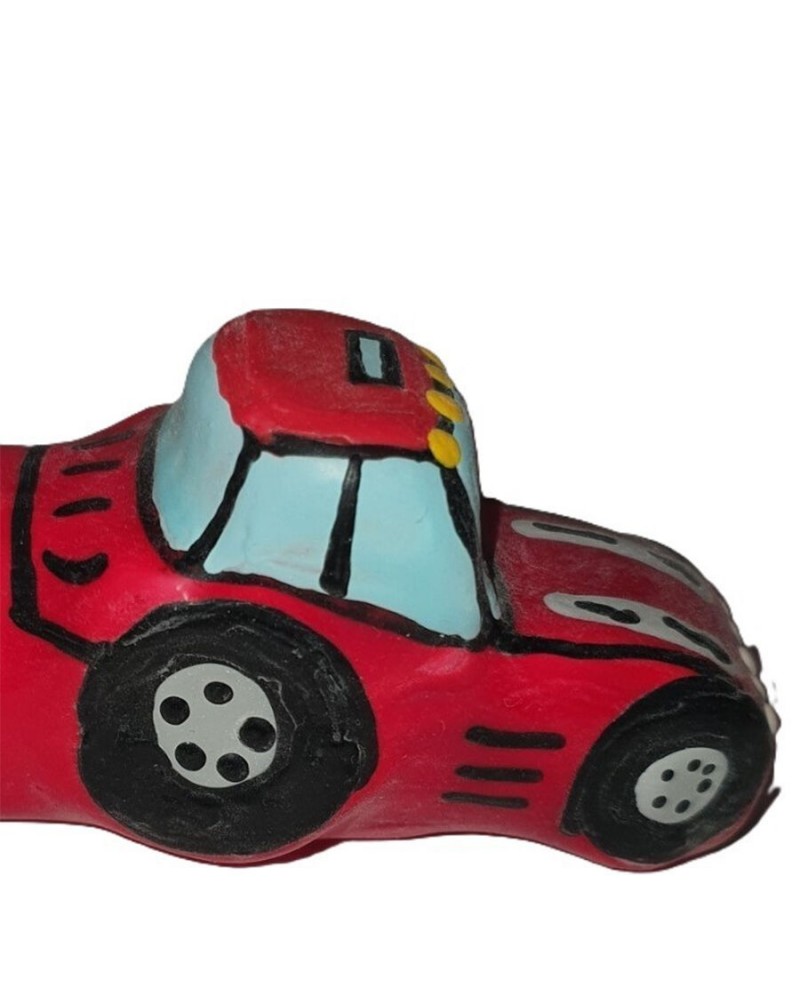 CONDOMERIE - PRESERVATIVI NOVITÀ DIPINTI A MANO TRATTORE ROSSO XL