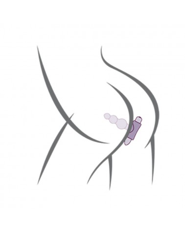 ROCKS-OFF - PETITE SENSATIONS BUBBLES PLUG ANALE VIBRATORE NERO