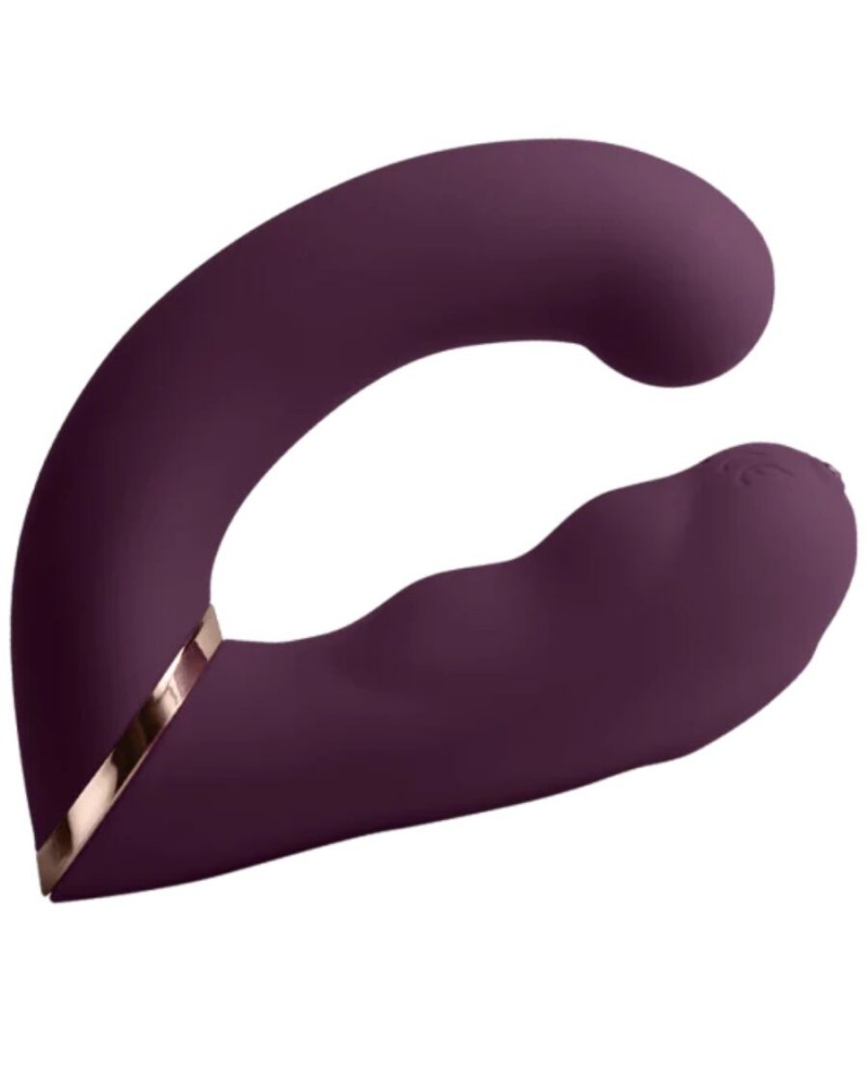 ROCKS-OFF - GEMINI DOPPIO VIBRATORE STIMOLATORE DEL CLITORIDE PUNTO G VIOLA