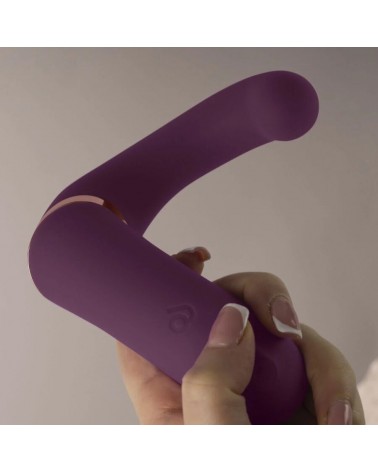 ROCKS-OFF - GEMINI DOPPIO VIBRATORE STIMOLATORE DEL CLITORIDE PUNTO G VIOLA