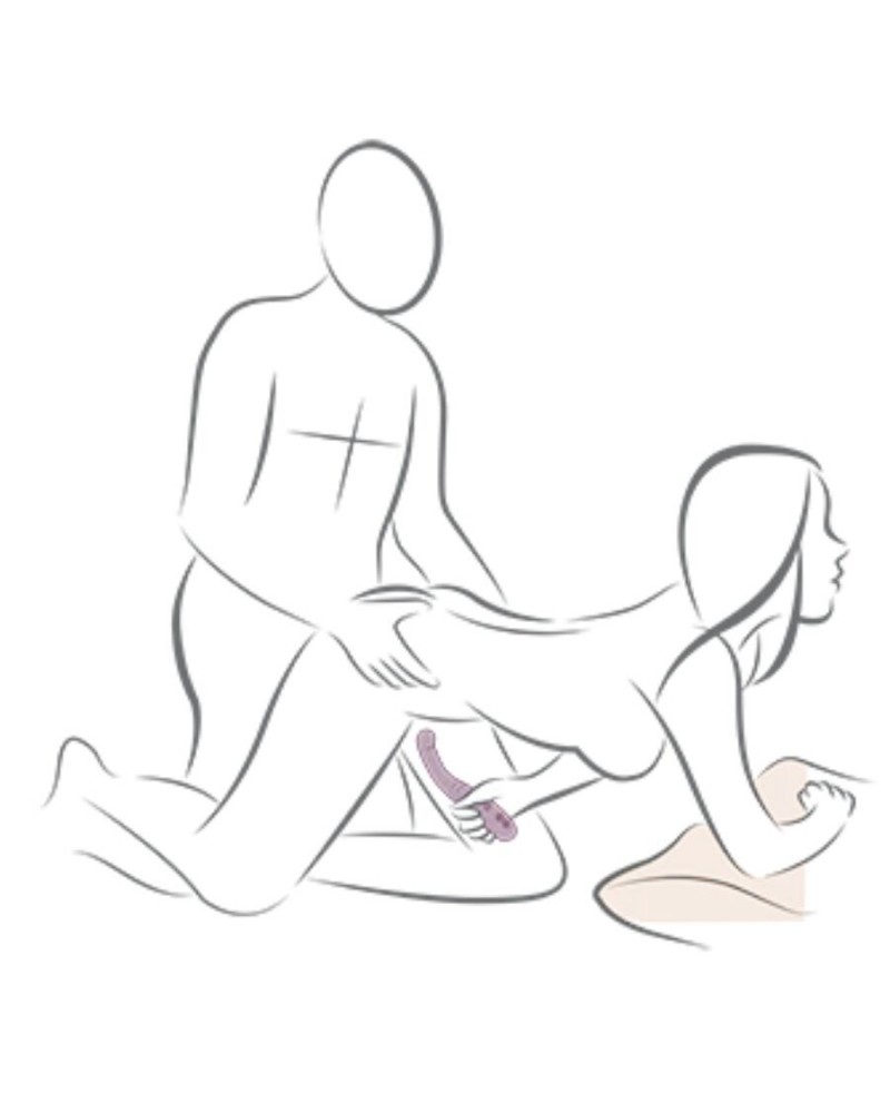 ROCKS-OFF - GEMINI DOPPIO VIBRATORE STIMOLATORE DEL CLITORIDE PUNTO G VIOLA