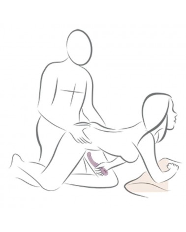 ROCKS-OFF - GEMINI DOPPIO VIBRATORE STIMOLATORE DEL CLITORIDE PUNTO G VIOLA