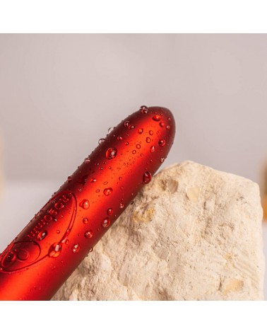 ROCKS-OFF - RO-90 SCARLET VELVET VIBRANTE BULLET ROSSO