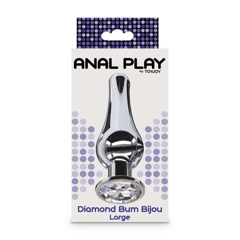 TOYJOY - ANAL PLAY DIAMANTE BUM BIJOU GRANDE PLUG ANALE