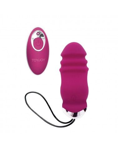 TOYJOY - VIBRATORE FUCSIA HAPPINESS SUNN SIDE UP AND DOWN CON TELECOMANDO