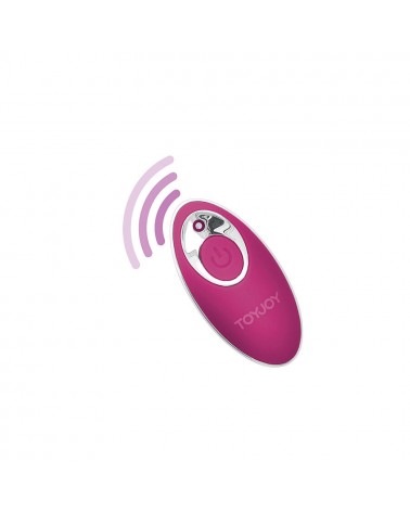 TOYJOY - VIBRATORE FUCSIA HAPPINESS SUNN SIDE UP AND DOWN CON TELECOMANDO