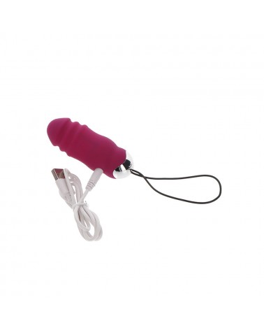 TOYJOY - VIBRATORE FUCSIA HAPPINESS SUNN SIDE UP AND DOWN CON TELECOMANDO