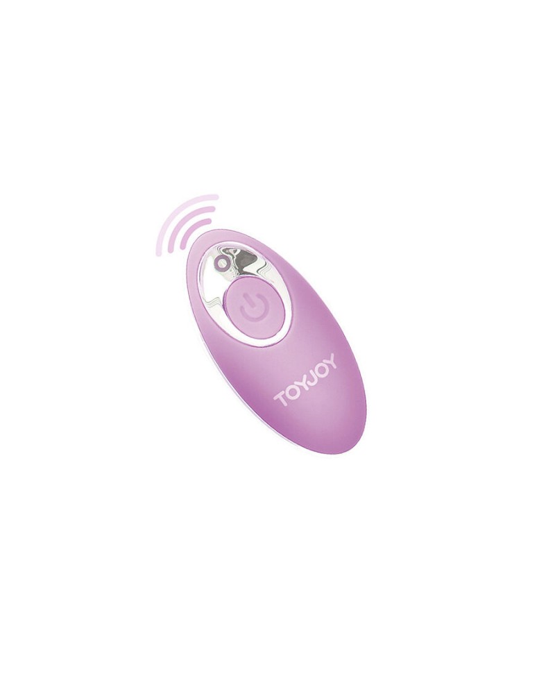 TOYJOY - VIBRATORE ROSA CON TELECOMANDO PER LA FELICITÀ CHE MI FAI CREPUSCOLARE