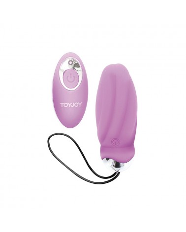 TOYJOY - VIBRATORE ROSA CON TELECOMANDO PER LA FELICITÀ CHE MI FAI CREPUSCOLARE