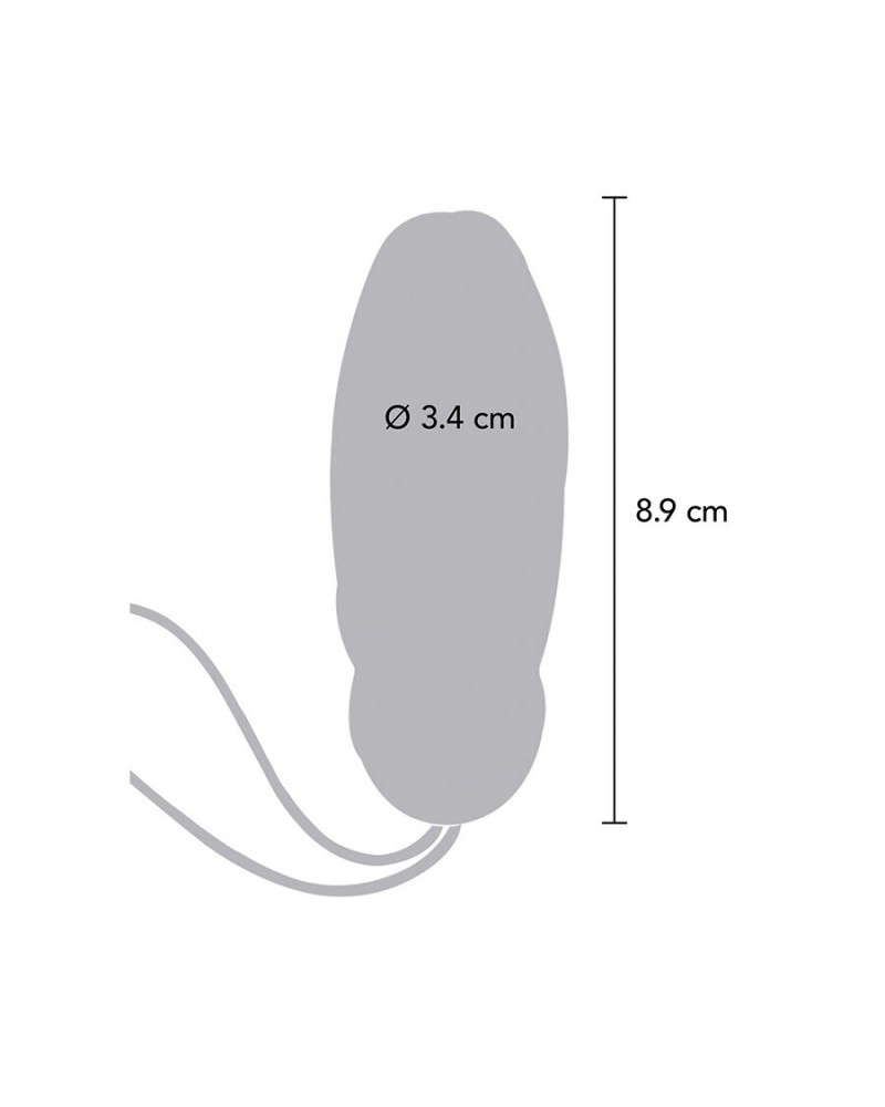 TOYJOY - VIBRATORE ROSA CON TELECOMANDO PER LA FELICITÀ CHE MI FAI CREPUSCOLARE