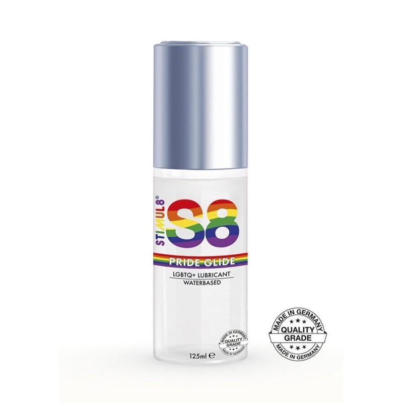 STIMUL8 - S8 GLIDE PRIDE LUBRIFICANTE 125 ML