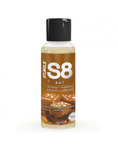 STIMUL8 - S8 LUBRIFICANTE 4 IN 1 AL CIOCCOLATO E CARAMELLO SALATO 125 ML