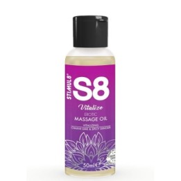STIMUL8 - S8 VITALIZE OLIO PER MASSAGGIO EROTICO LIME 50 ML