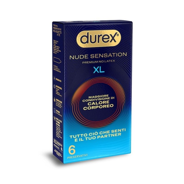 Durex Nude Sensation XL 6 pezzi