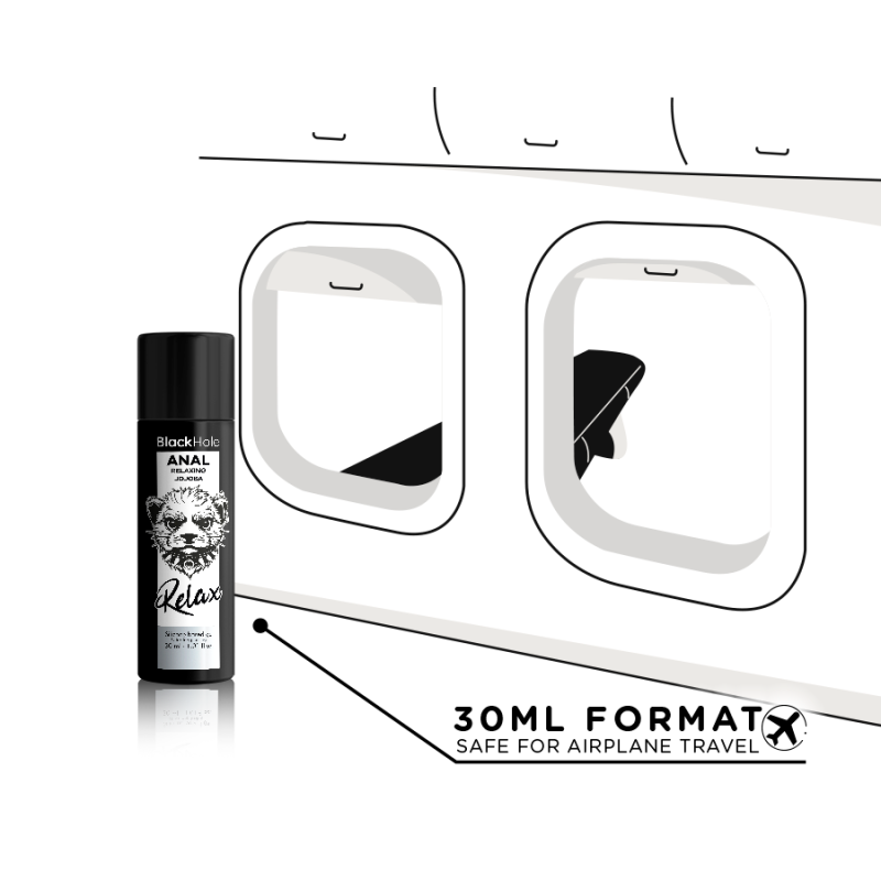 BLACK HOLE - GEL SILICONE BASE DILATAZIONE ANALE 30 ML