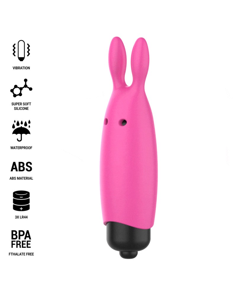 INTENSE - HOPPER ROSA VIBRANTE BULLET 8,3 X 2,4 CM