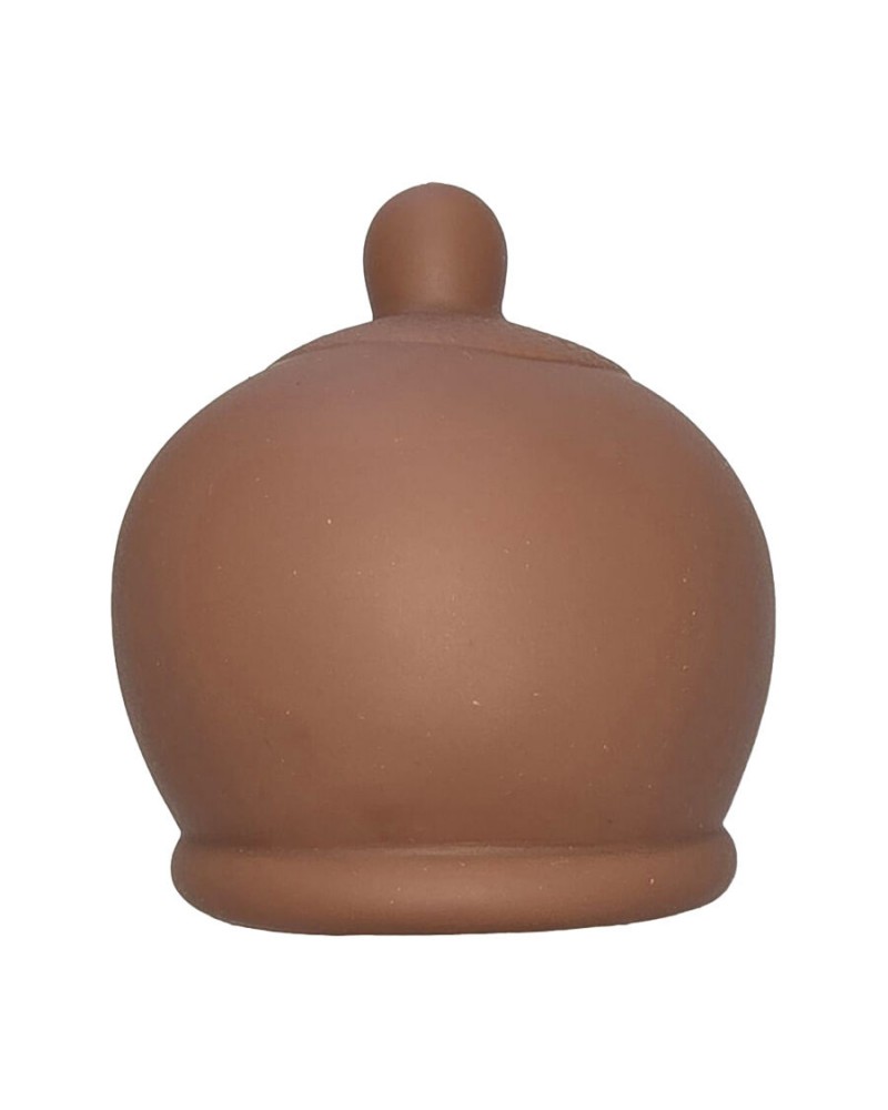 DIABLO PICANTE - GIOCATTOLO ANTISTRESS A FORMA DI SENO MARRONE