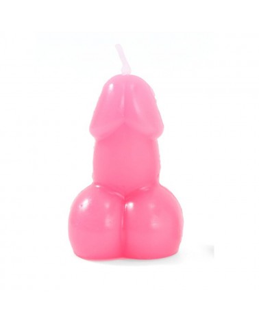 DIABLO PICANTE - CANDELA A FORMA DI PENE COLOR FUCSIA