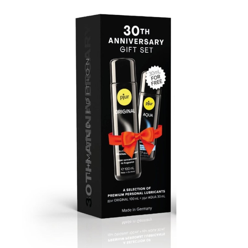 PJUR - COFANETTO 30° ANNIVERSARIO PJUR ORIGINAL 100 ML + PJUR AQUA 30 ML IN REGALO