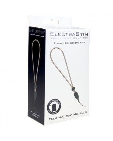 ELECTRASTIM - ANELLO SCROTALE REGOLABILE IN METALLO ELECTRALOOP