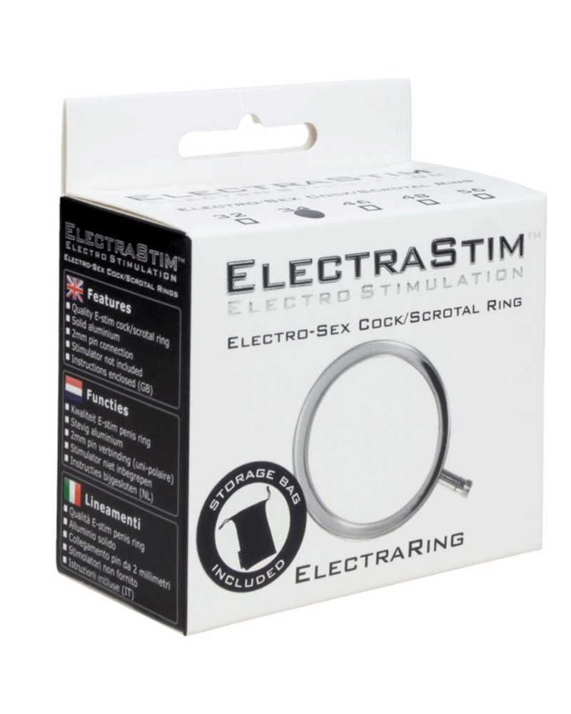 ELECTRASTIM - ANELLO PER PENE IN METALLO ELECTRARINGS 32 MM
