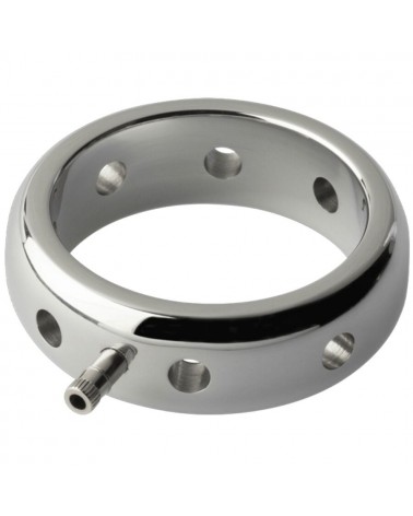ELECTRASTIM - ANELLO PER PENE ELETTROMAGNETICO IN METALLO PRESTIGE 38 MM