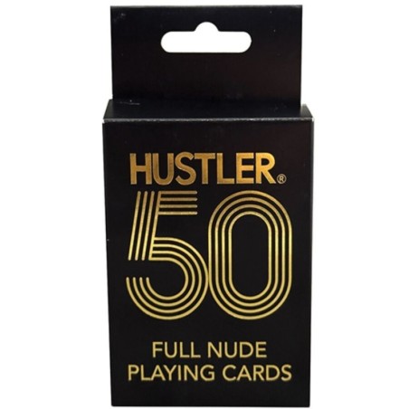 KHEPER GAMES - HUSTLER 50 CARTE DA GIOCO COMPLETAMENTE NUDE