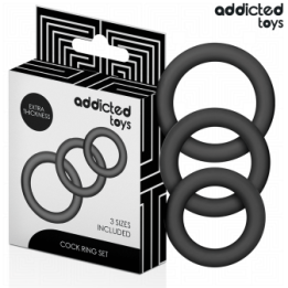 ADDICTED TOYS - SET DI ANELLI IN SILICONE MODELLO 1