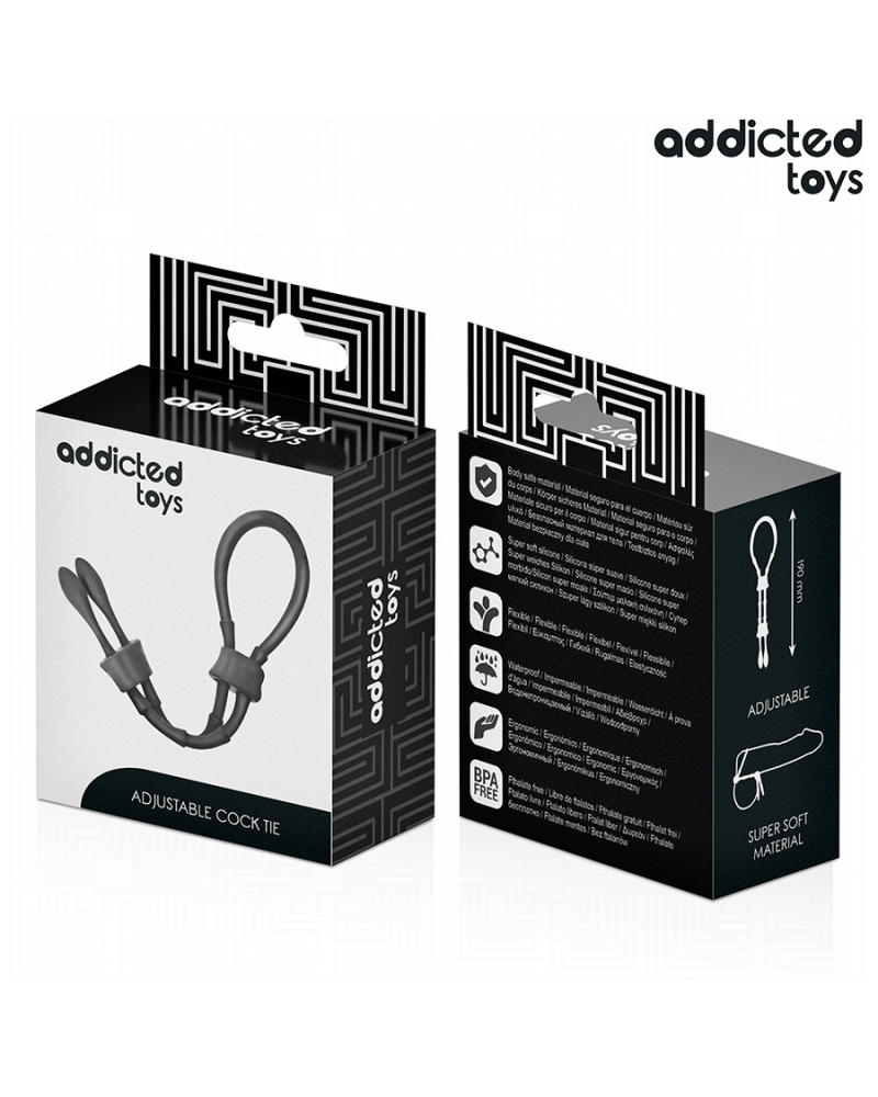 ADDICTED TOYS - CORDA IN SILICONE REGOLABILE PER IL PENE