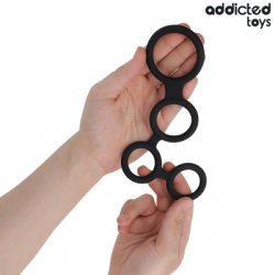 ADDICTED TOYS - ANELLO PER PENE CON DIVISORI PER TESTICOLI 2