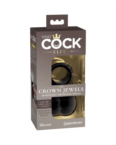 KING COCK - LE PALLE OSCILLANTI PESATE CROWN JEWELS IN SILICONE