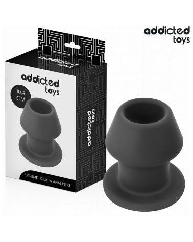 ADDICTED TOYS - EXTREME HOLLOW ANAL PLUG TAGLIA L 10,4 CM