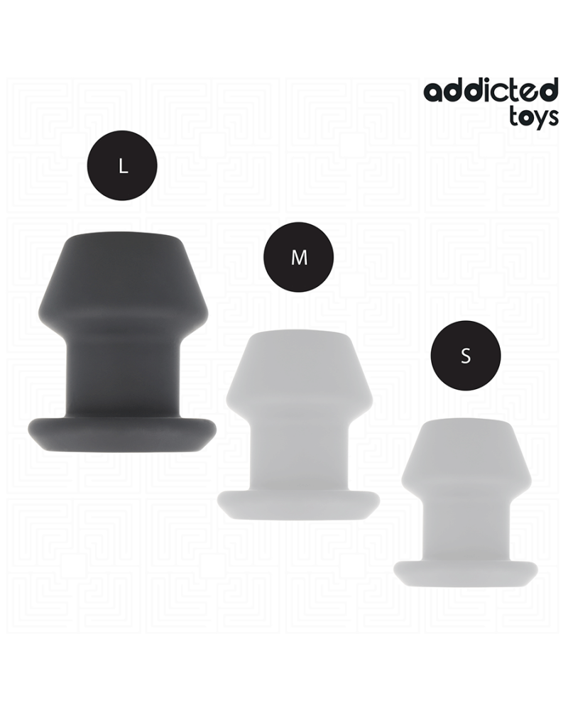 ADDICTED TOYS - EXTREME HOLLOW ANAL PLUG TAGLIA L 10,4 CM