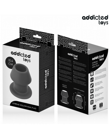 ADDICTED TOYS - EXTREME HOLLOW ANAL PLUG TAGLIA L 10,4 CM