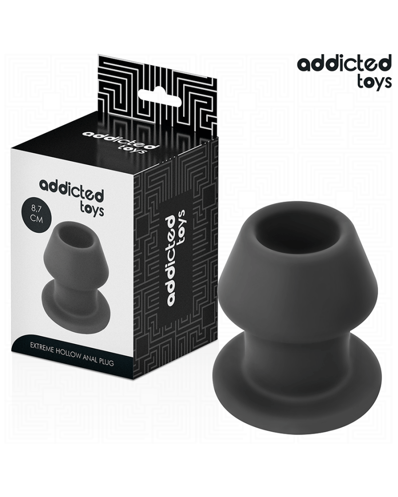 ADDICTED TOYS - EXTREME HOLLOW ANAL PLUG TAGLIA M 8,7 CM