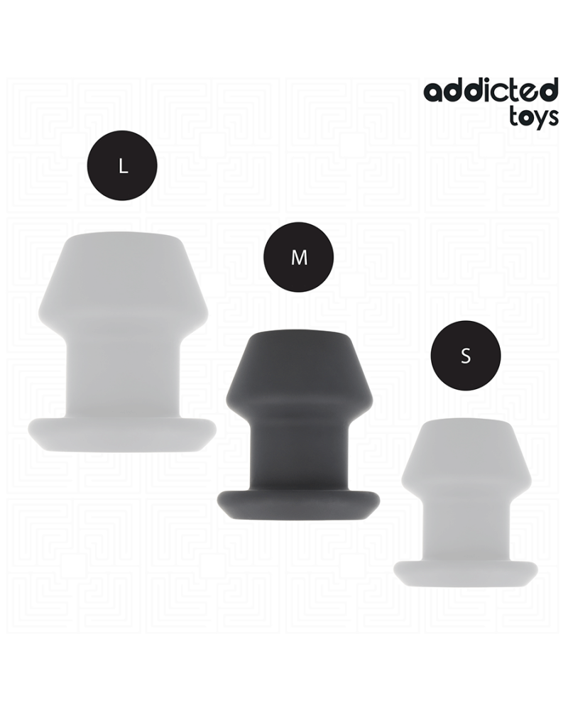 ADDICTED TOYS - EXTREME HOLLOW ANAL PLUG TAGLIA M 8,7 CM