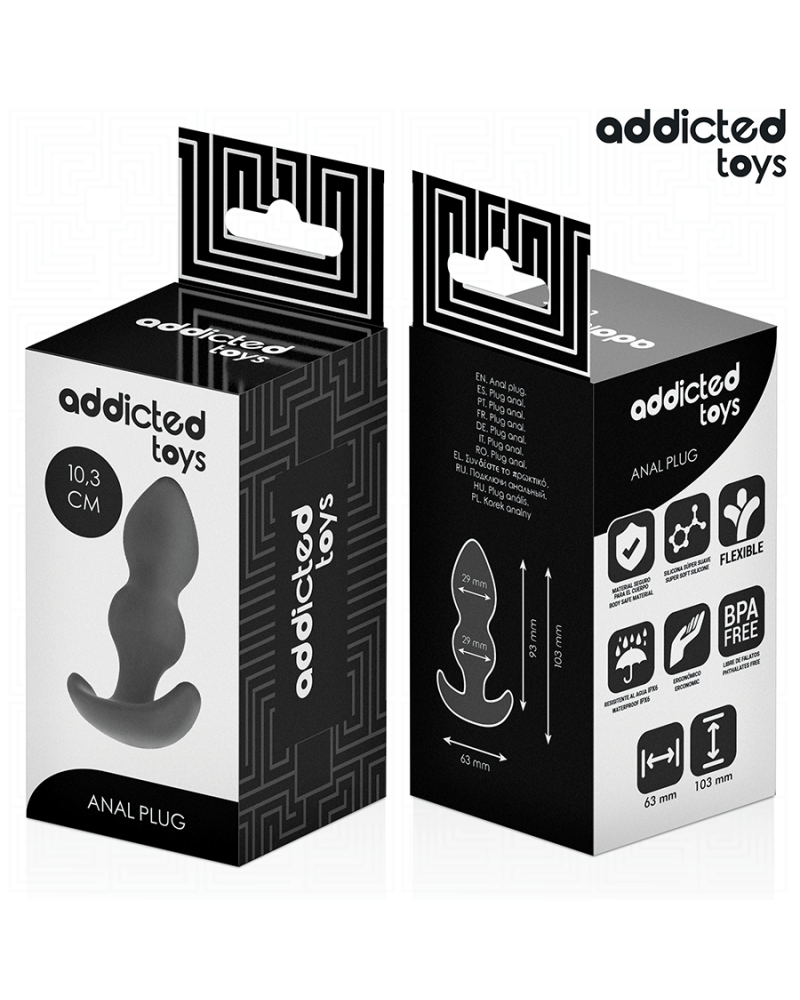 ADDICTED TOYS - TAPPO ANALE TAGLIA S 10,3 CM