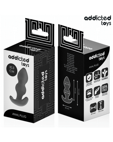 ADDICTED TOYS - TAPPO ANALE TAGLIA S 10,3 CM