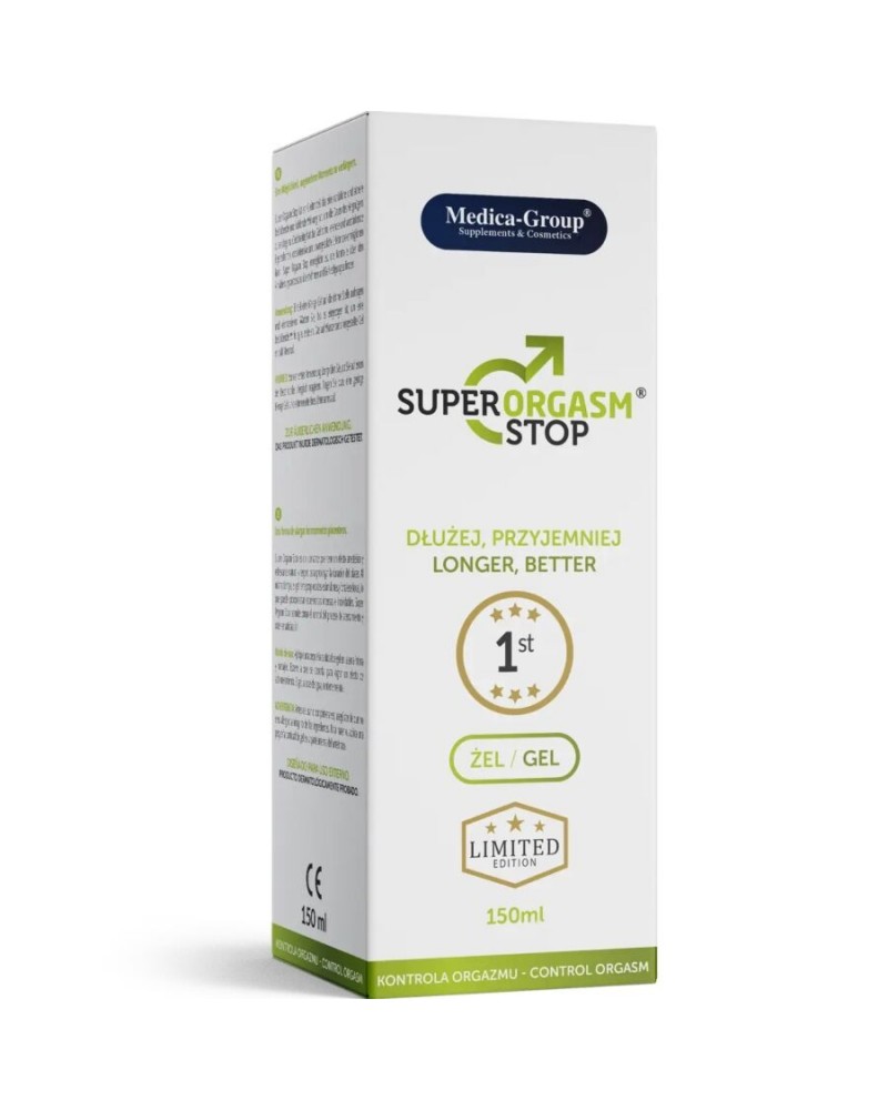 MEDICA GROUP - SUPER ORGASM STOP GEL INTIMO UOMO 150 ML