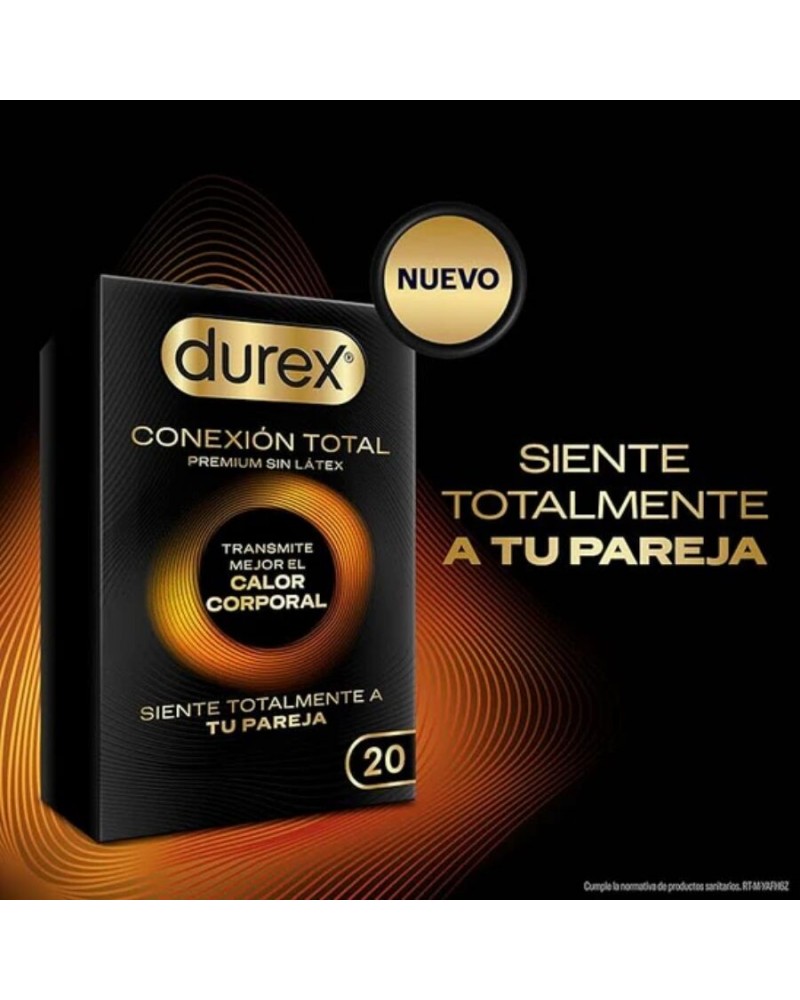 DUREX - TOTAL CONNECTION ULTRA FINE PLUS SENZA LATTICE 20 UNITÀ