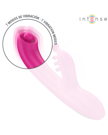 INTENSE - CHRISTINA VIBRATORE MULTIFUNZIONE RABBIT 22,5 CM ROSA