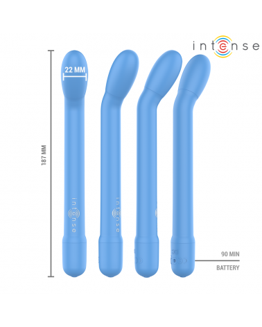 INTENSE - STIMOLATORE PUNTO G BLU