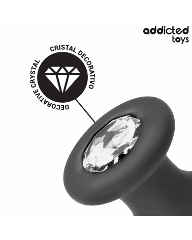 ADDICTED TOYS - PLUG ANALE CON GIOIELLO TAGLIA S 8,8 CM