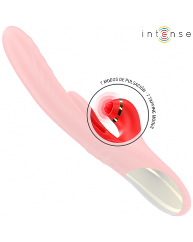 INTENSE - VIBRATORE MULTIFUNZIONE ROSALIA 3 IN 1 ROSSO