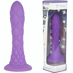 SILEXD - DILDO DA SOGNO FANTASY SILICONE LIQUIDO TERMOREATTIVO VIOLA 18,5 CM 2