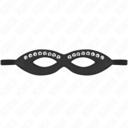 KINK - MASCHERA PER OCCHI CON MINI RIVETTI MODELLO 1 20,5 x 5,5 CM