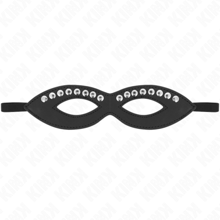 KINK - MASCHERA PER OCCHI CON MINI RIVETTI MODELLO 1 20,5 x 5,5 CM