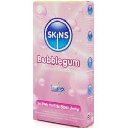 SKINS - BUBBLEGUM PREMIUM CONDOM CONFEZIONE DA 8 2