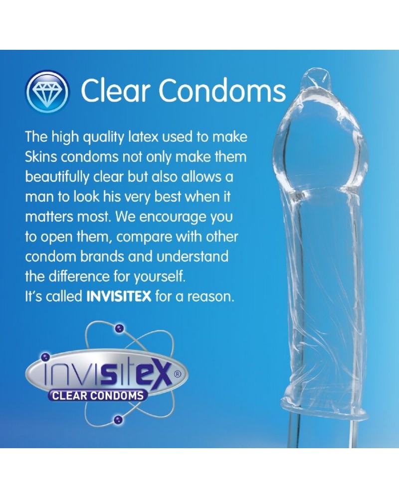 SKINS - PRESERVATIVI NATURALI PREMIUM CONFEZIONE DA 8